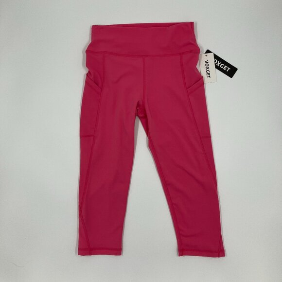 High Waist Capri Leggings for Women's Workout -Soft Cropped Yoga Pants - Picture 1 of 7